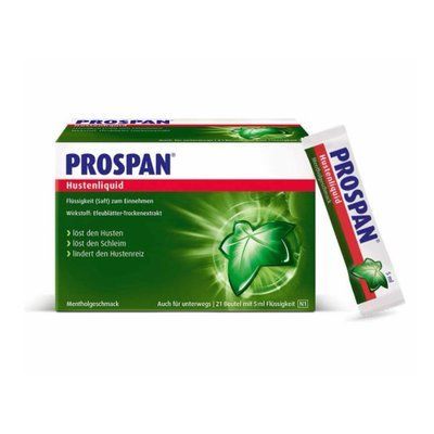 Проспан от кашля, сироп в стиках, Prospan Hustenliquid, 21&times;5 мл 8459761 фото