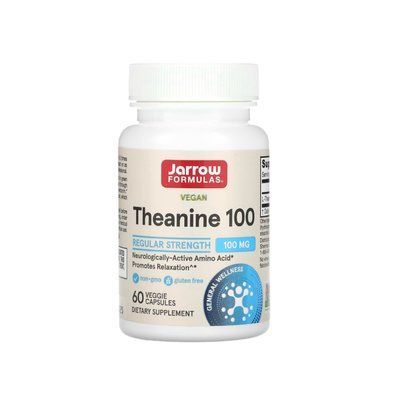 Теанін Jarrow Formulas, Theanine 100 mg, 60st 2120411 фото