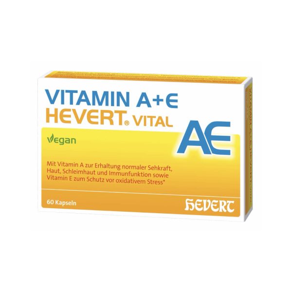 АЕвіт (вітаміни А+Е) Vitamin A + E, 60st