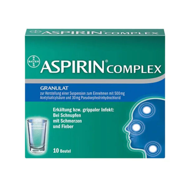 Aspirin Complex  від грипу та закладеності носа 20 саше Аспірин Комплекс