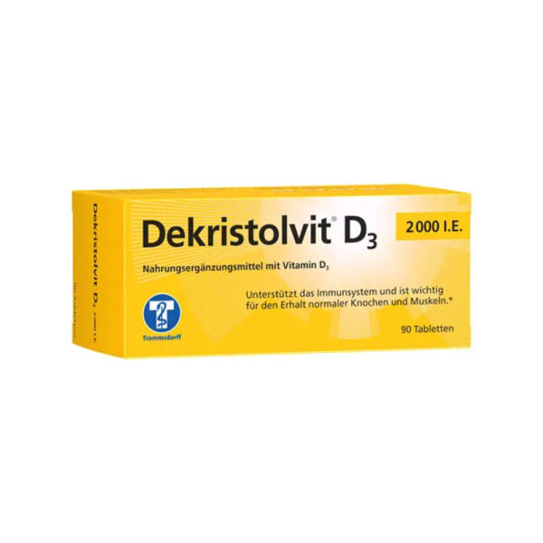 Декрістол Д3 Dekristolvit D3 2.000 I.E., 90st