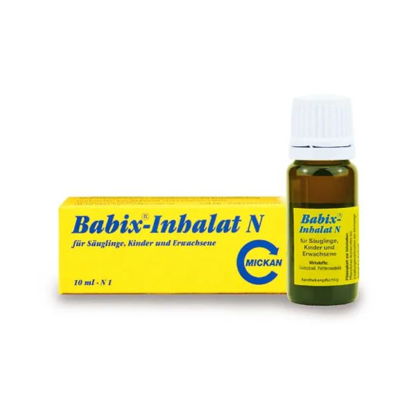 Бабикс Babix Inhalat капли для ингаляций от насморка и простуды, 10ml