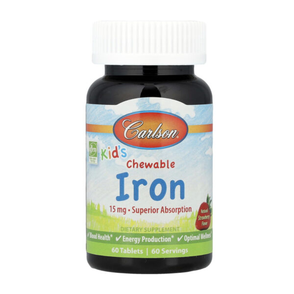 Залізо дитяче Carlso kid's iron 15mg, 60st