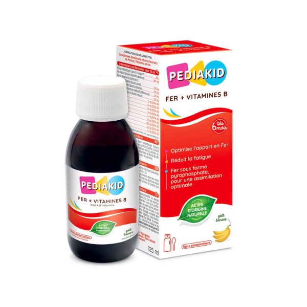 Педіакід залізо + вітаміни групи В pediakid fer + vitamines b, 125ml