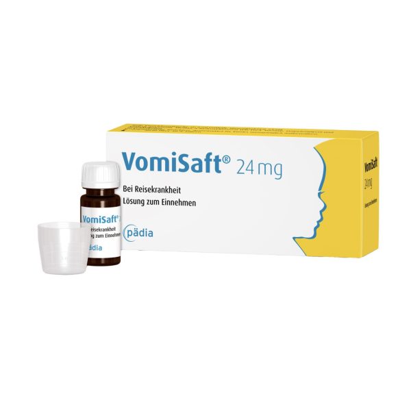 Драміна сироп порційни VomiSaft від нудоти, блювання та захитування, 5X6ml