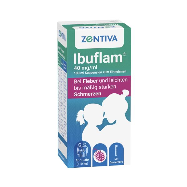 Нурофен ФОРТЕ дитячий сироп Ibuflam 40mg/ml, 100ml