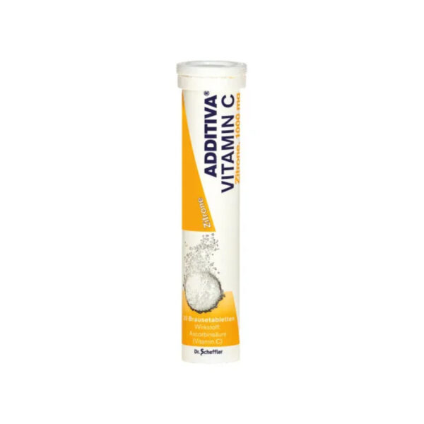 Вітамін С шипучки Additiva Vitamin C (лимон), 20st