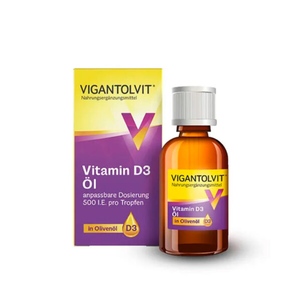 Вігантол краплі Д3 Vigantolvit D3 500 I.E., 10ml