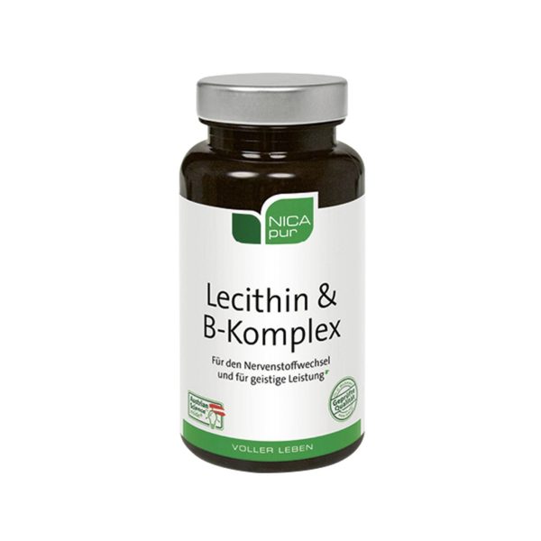 Лецитин + В комплекс NICApur Lecithin & B Komplex, 60st
