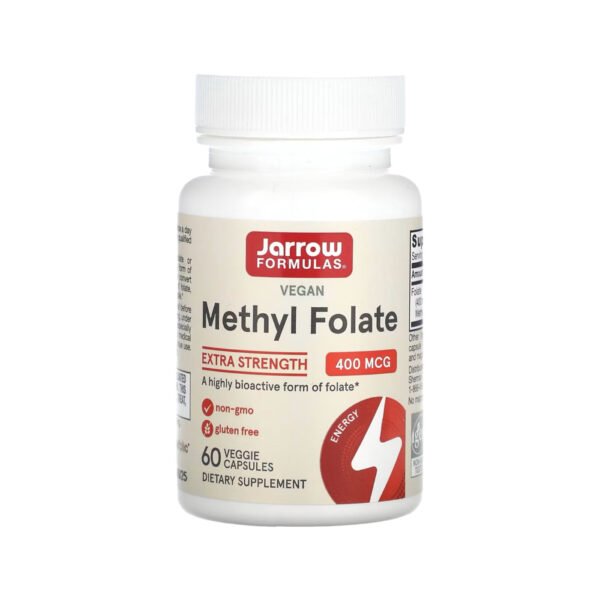 Фолієва кислота у вигляді метилфолат Jarrow Formulas, Methyl Folate, 60st