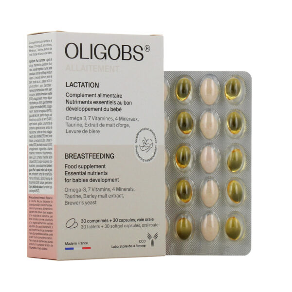 Комплекс для кормящих мам Oligobs Allaitement, 30+30