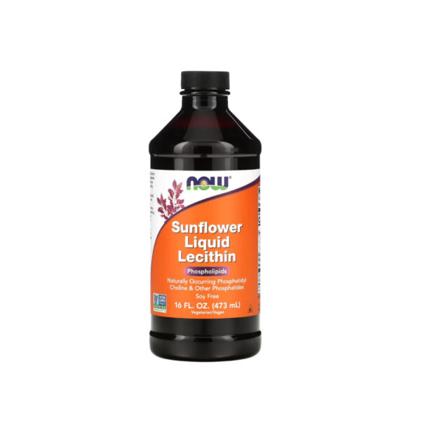 Соняшниковий рідкий лецитин NOW Foods Sunflower Liquid Lecithin, 473ml