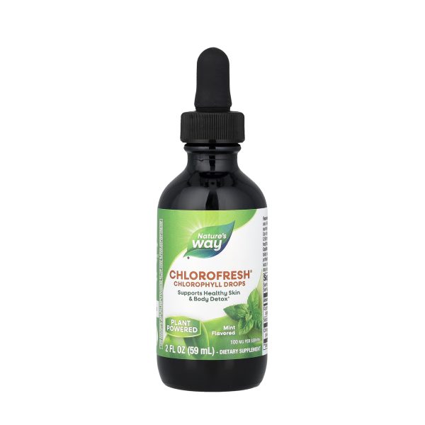 Рідкий хлорофіл Nature's Way Chlorofresh м'ята 59 мл краплі