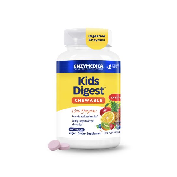 Дитячі травні ферменти Enzymedica Kids Digest (60 шт) — від здуття 