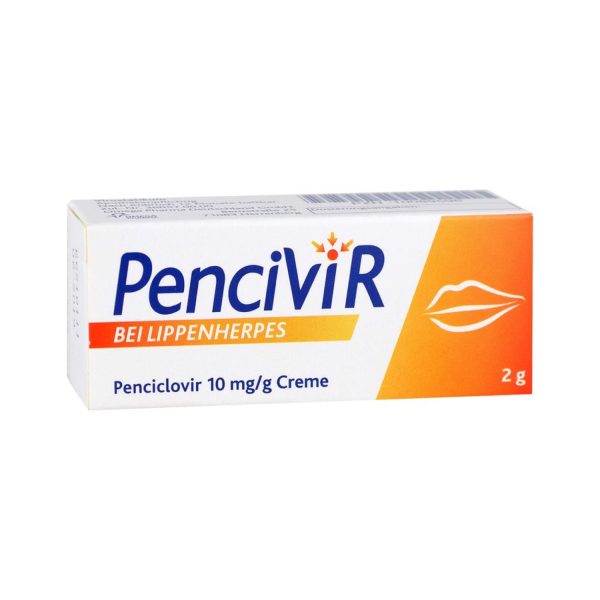 Пенцивир Pencivir крем 1% от герпеса на губах 2 г Германия