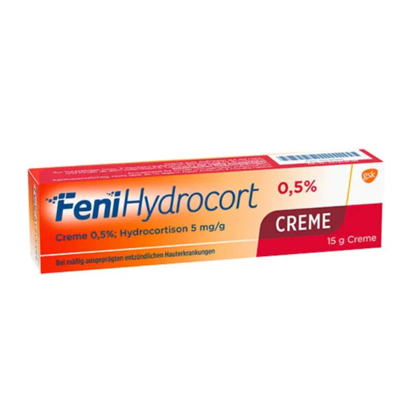Фенігідрокорт крем 0,5% Fenihydrocort Creme 0,5%,  15g