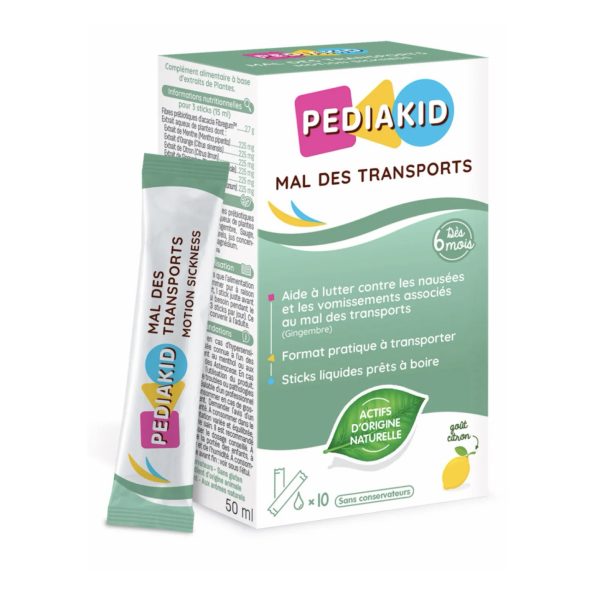 Від заколисування дітям від 6 міс Pediakid, 10 рідких стіків