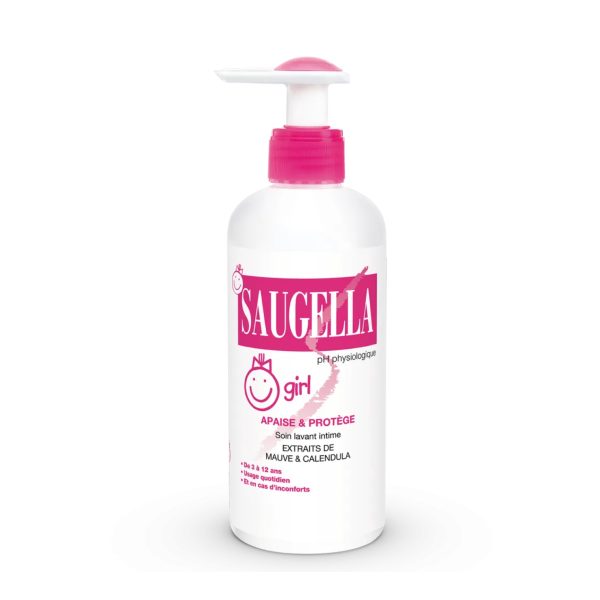 Saugella Girl детский интимный гель от 3 лет, 200 мл