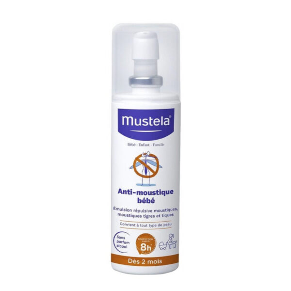 Мустела спрей от комаров Mustela Anti-Moustique Bebe, 100ml