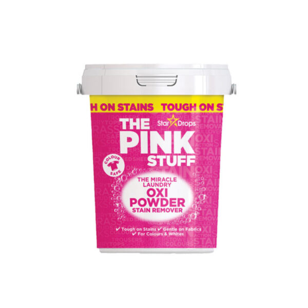 Плямовивідник для кольорових тканин The Pink Stuff Laundry Oxi Powder Stain Remover for Colours 1kg