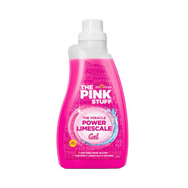 Гель від накипу для пральної машини The Pink Stuff Power Limescale Gel, 1000ml