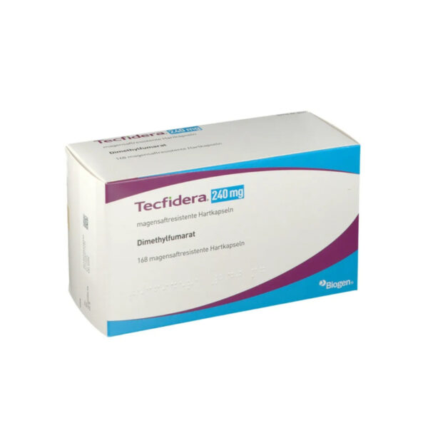 Текфидера Текфидера (Tecfidera) 240мг диметилфумарат (рассеянный склероз), 168st