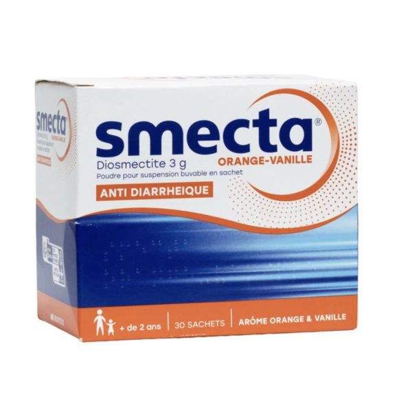 Смекта Smecta апельсин-ваніль (саше) — від діареї та болю