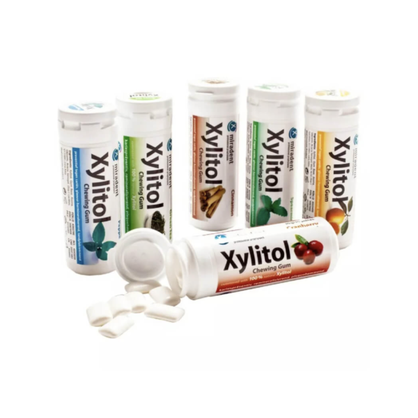 Жевательная резинка с ксилитом Miradent Xylitol, 30подушечек