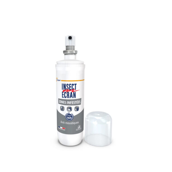 Спрей против всех видов комаров, Insect Ecran zones infesees, 100ml