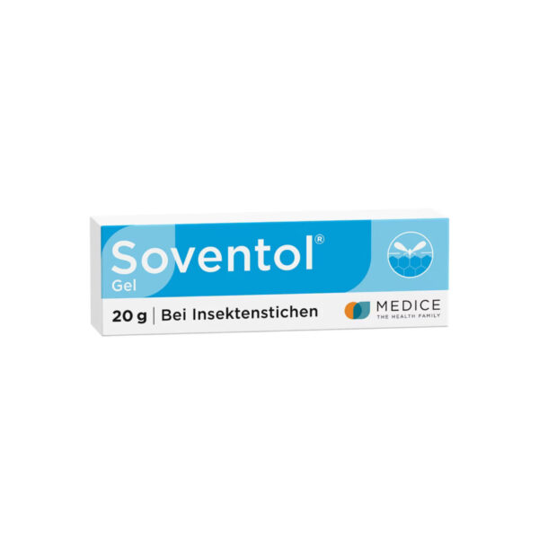 Заспокійливий гель після укусів комах Soventol Gel, 20g