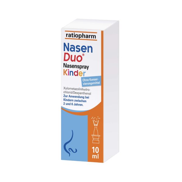 NasenDuo Kinder ratiopharm (2-6), 10 ml