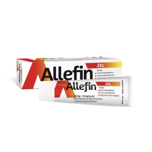 Алефин гель, Allefin żel, 20g