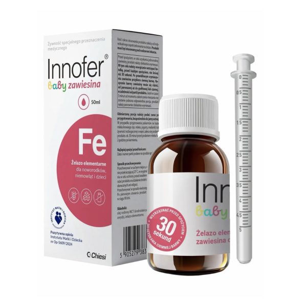 Іннофер Бебі (Innofer baby ) – залізо для дітей, суспензія, сироп, 50 мл