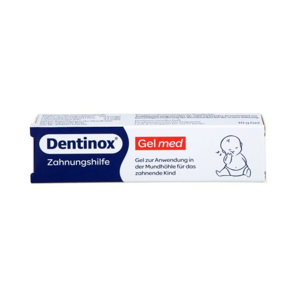 Dentinox Gel при прорізуванні зубів  — гель для ясен від болю 10г