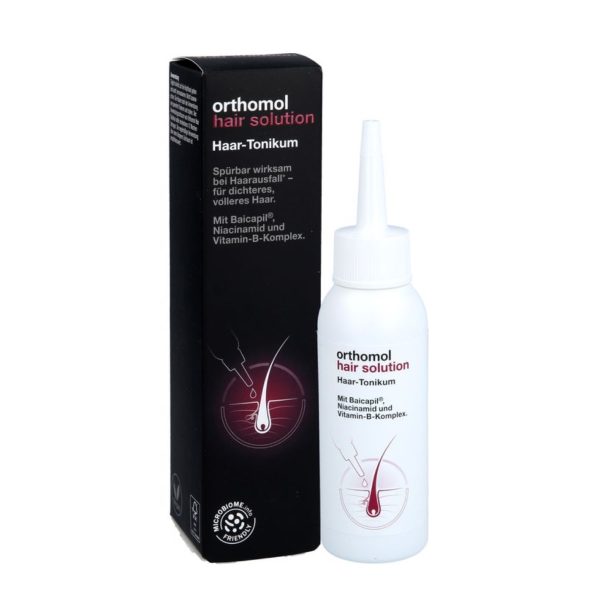 Orthomol Hair Solution Тонік для росту волосся та зменшення випадіння, 90днів