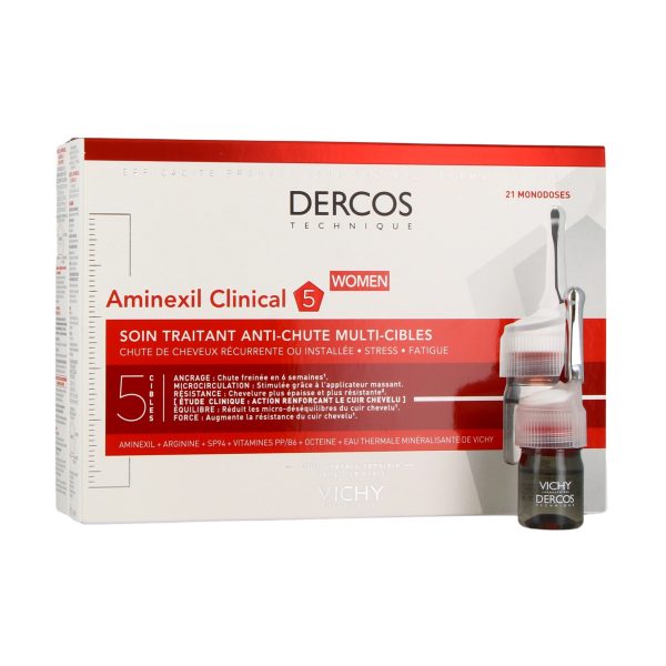 Vichy Dercos Aminexil Clinical 5 проти випадіння волосся комплексної дії для жінок