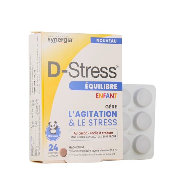 D-Stress Équilibre Enfant Synergia — успокаивающий комплекс для детей, 24st