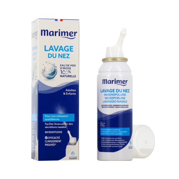 Марімер ізотонічний розчин 0‰ Marimer Lavage du nez, 100ml